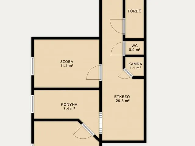 Eladó lakás Komárom