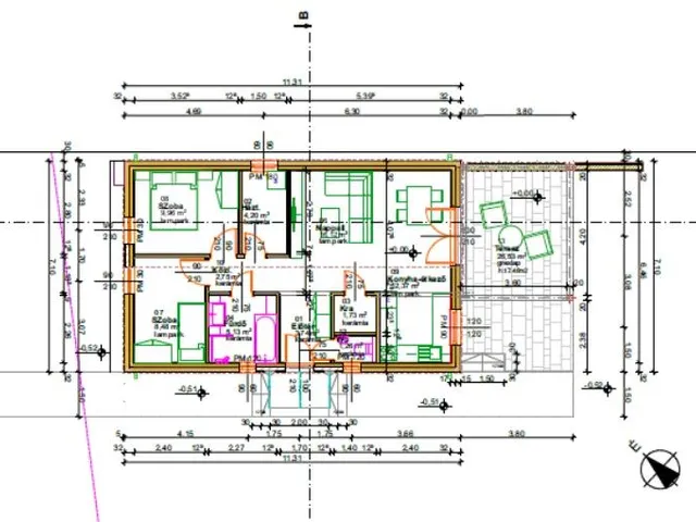 Eladó ház Dunaalmás 68 nm
