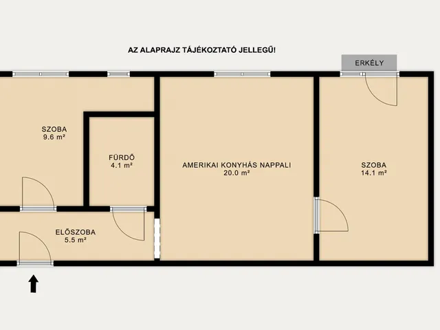 Kiadó lakás Tatabánya 53 nm