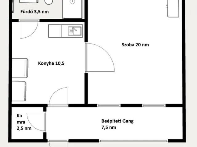 Eladó lakás Tata 45 nm