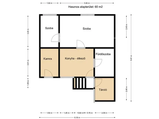 Eladó ház Kocs 60 nm