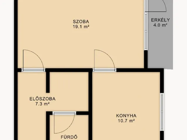 Eladó lakás Tatabánya 42 nm