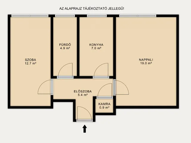Eladó lakás Tatabánya 51 nm