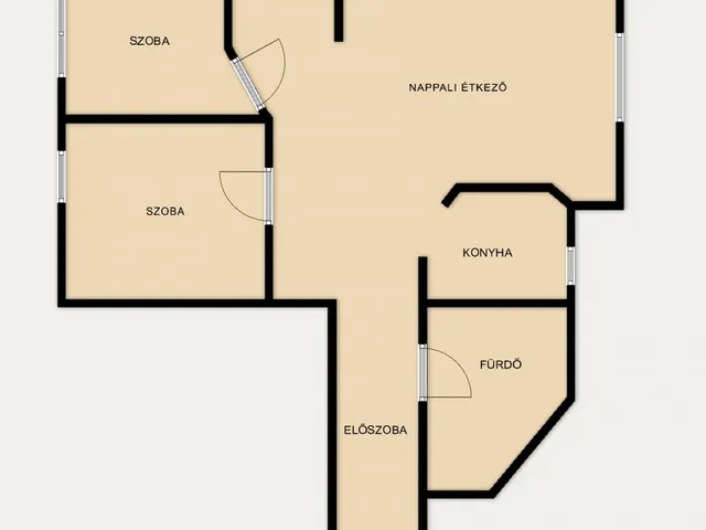 Eladó lakás Komárom 55 nm