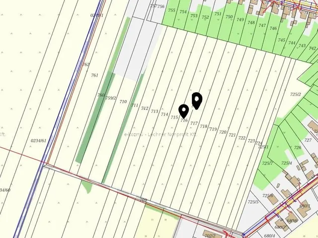 Eladó telek Tata 7988 nm