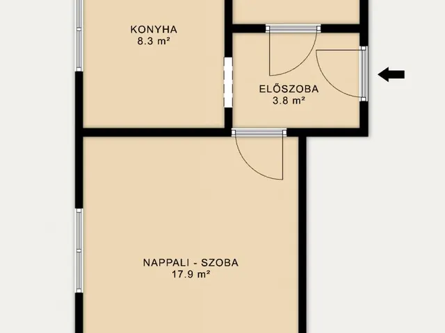 Eladó lakás Tatabánya 36 nm