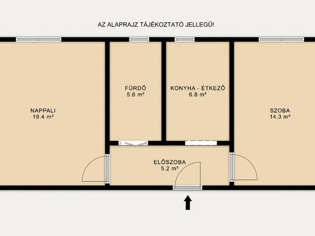 Eladó lakás Tatabánya 51 nm