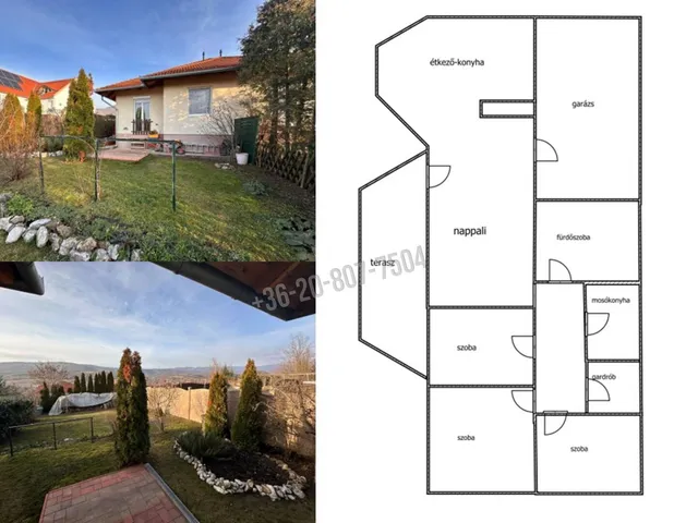 Eladó ház Felsőtárkány 103 nm