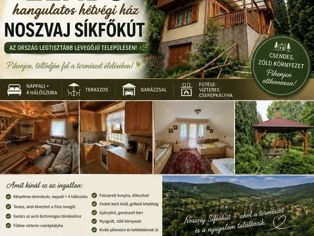 Eladó ház Noszvaj 75 nm