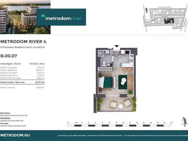 Eladó lakás Budapest XI. kerület, Kelenföld 33 nm