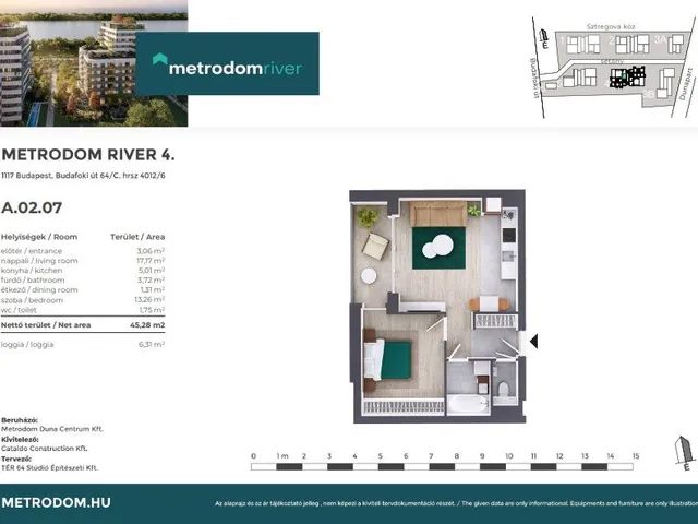 Eladó lakás Budapest XI. kerület, Kelenföld 45 nm