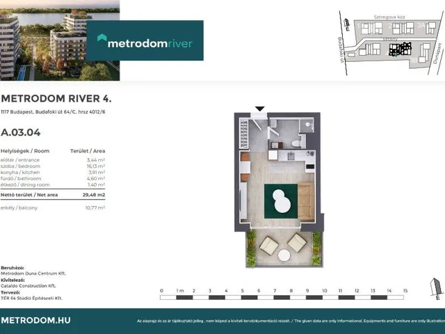 Eladó lakás Budapest XI. kerület, Kelenföld 29 nm