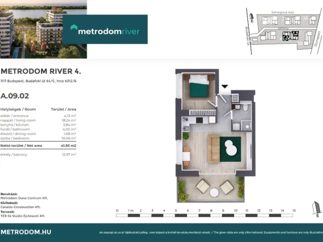 Eladó lakás Budapest XI. kerület 41 nm