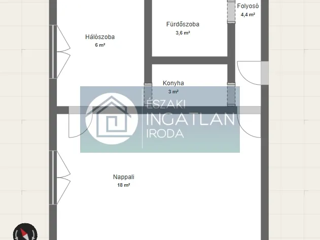 Eladó lakás Ózd, Nemzetőr utca 35 nm