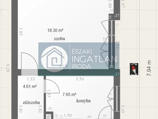 Eladó lakás Kazincbarcika, Építők útja 34 nm