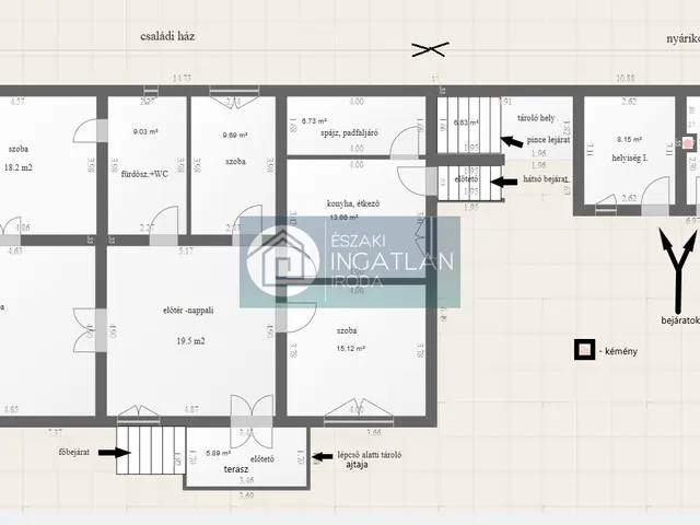 Eladó ház Putnok, Erdélyi út 119 nm