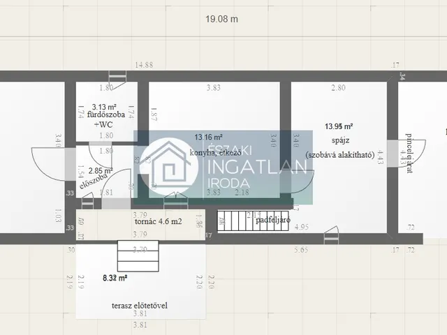 Eladó ház Szuhafő 54 nm
