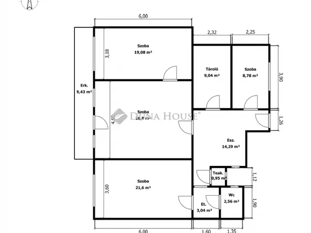 Eladó lakás Budapest V. kerület 118 nm