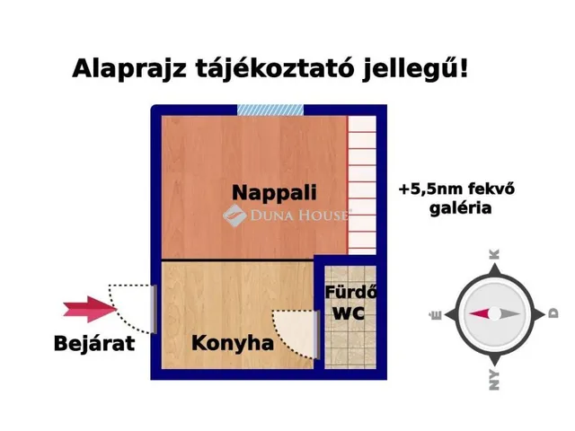 Eladó lakás Budapest VIII. kerület 19 nm