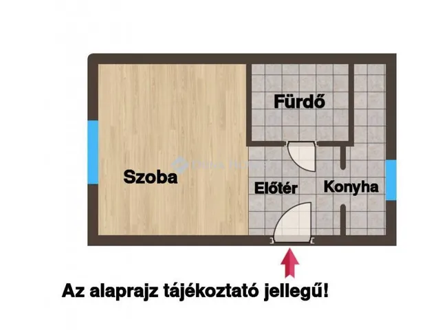 Kiadó lakás Budapest I. kerület 24 nm