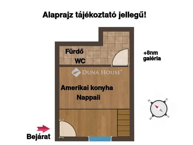 Eladó lakás Budapest VII. kerület 23 nm