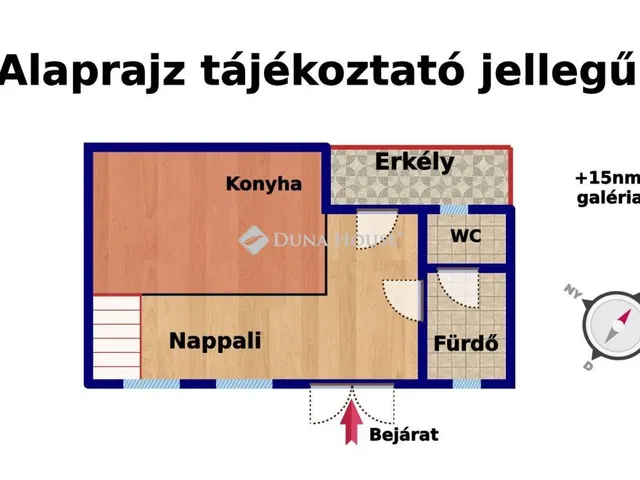 Eladó lakás Budapest V. kerület 55 nm