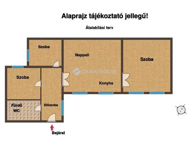 Eladó lakás Budapest VI. kerület 71 nm