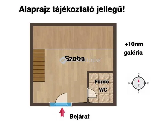 Eladó lakás Budapest VIII. kerület 30 nm
