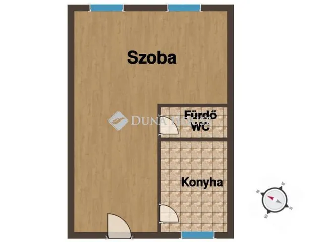 Eladó lakás Budapest VI. kerület 36 nm