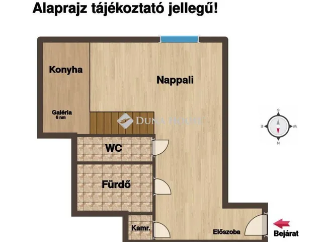 Eladó lakás Budapest VI. kerület 36 nm