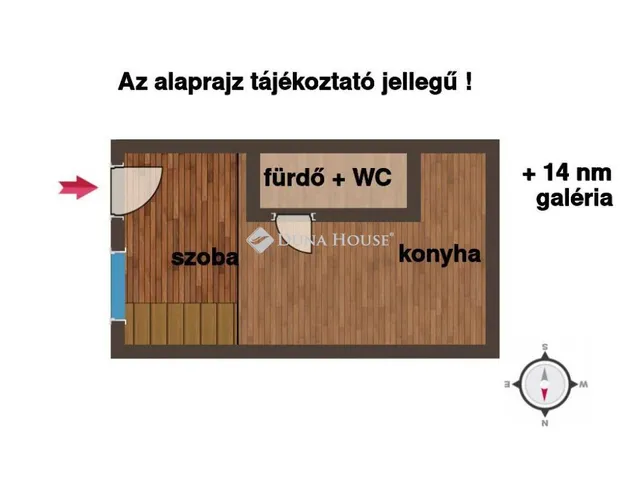Eladó lakás Budapest VIII. kerület 16 nm