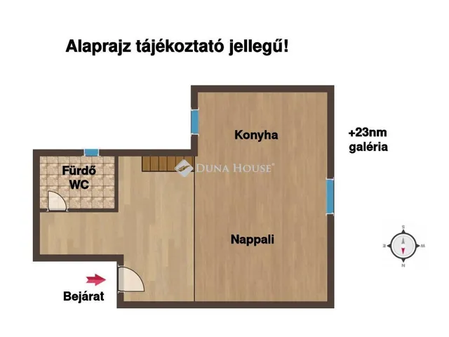 Eladó lakás Budapest VIII. kerület 24 nm