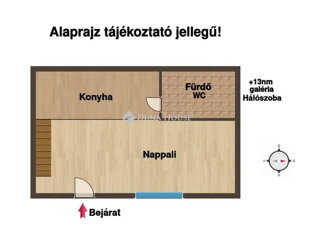 Eladó lakás Budapest VI. kerület 26 nm