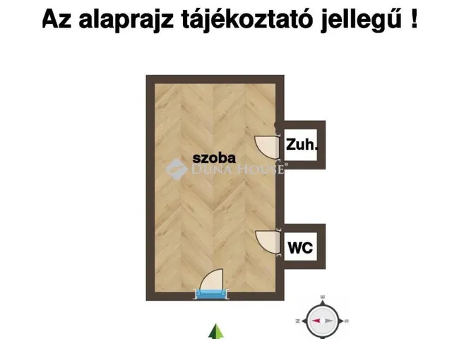 Eladó lakás Budapest VII. kerület 10 nm