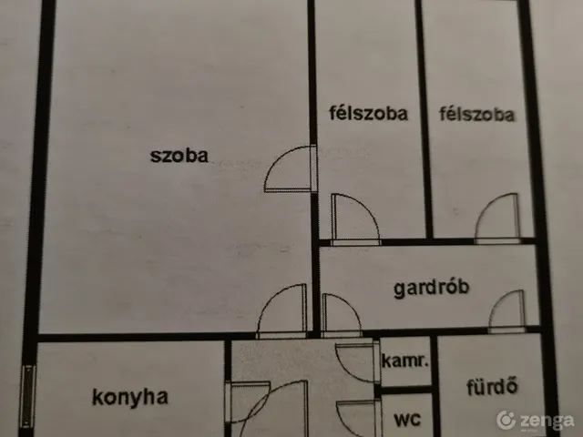 Eladó lakás Budapest XIV. kerület, Rákosfalva 56 nm