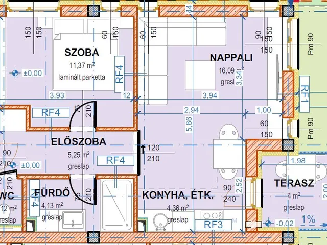 Eladó lakás Nyíregyháza, Korányi-kertváros 44 nm