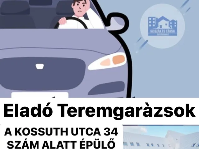 Eladó garázs Nyíregyháza, Belváros 13 nm