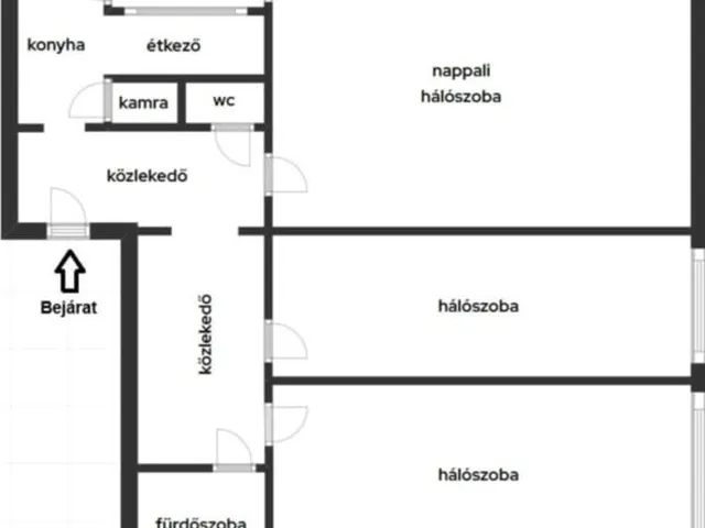 Eladó lakás Nyíregyháza, Jósaváros 64 nm