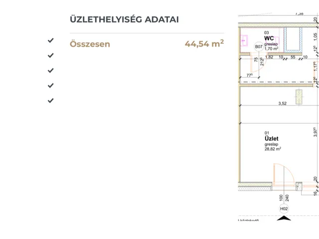Eladó kereskedelmi és ipari ingatlan Tata 45 nm