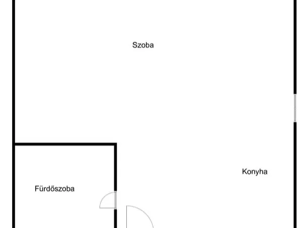 Kiadó lakás Tatabánya 26 nm