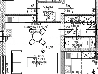 Eladó lakás Tatabánya 64 nm