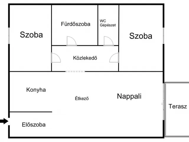 Eladó lakás Tata 72 nm