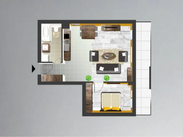 Kiadó lakás Tatabánya 49 nm