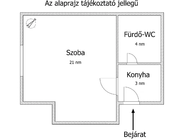 Eladó lakás Budapest XII. kerület 26 nm