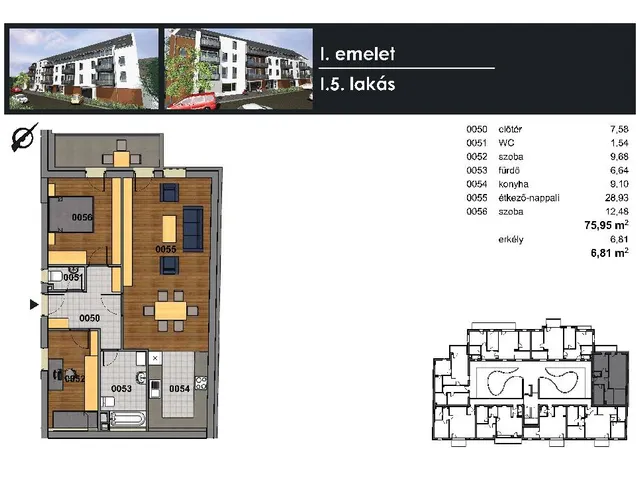 Eladó lakás Budapest XIX. kerület 75 nm