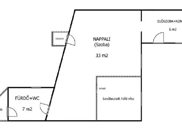 Eladó lakás Budapest IX. kerület 46 nm