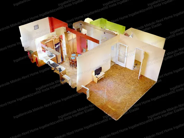 Eladó lakás Miskolc, Bulgárföld 51 nm