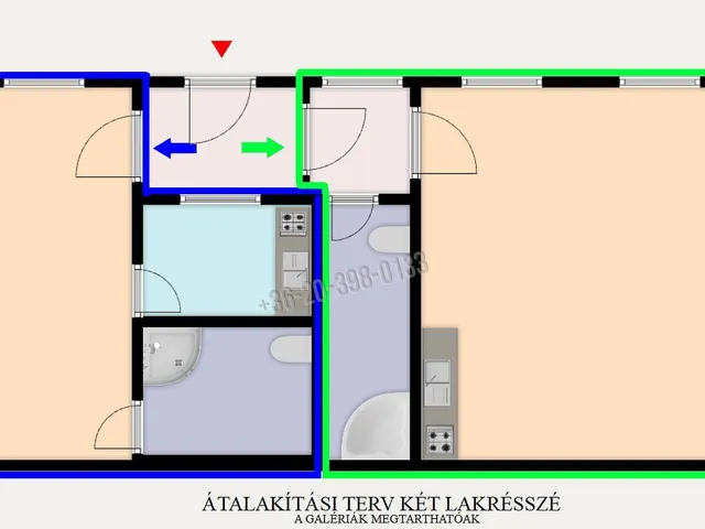 Eladó lakás Budapest IX. kerület, Rehabilitációs terület IX. ker. 52 nm