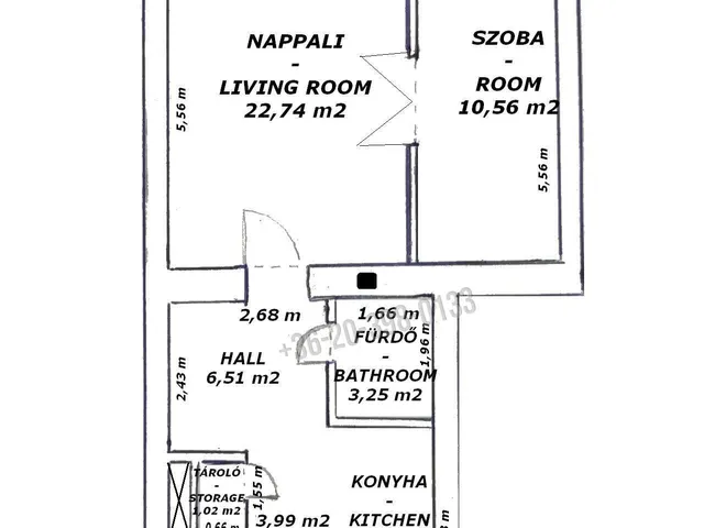 Eladó lakás Budapest IX. kerület, Rehabilitációs terület IX. ker. 54 nm
