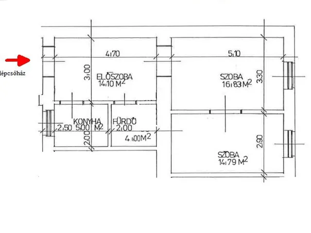 Eladó lakás Budapest IX. kerület, Belső Ferencváros 55 nm
